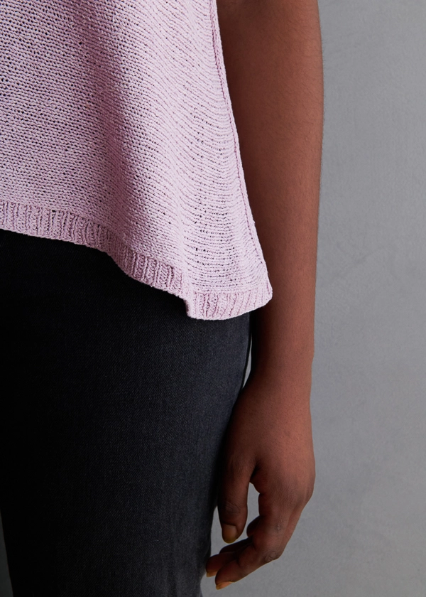 Ainur Berkimbayeva For Purl Soho: Tiny Tucks Top | Purl Soho