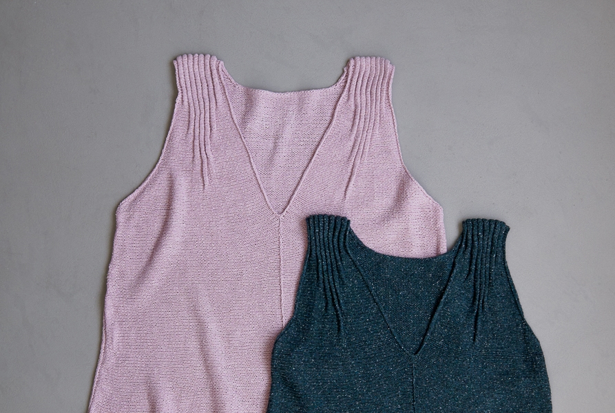 Ainur Berkimbayeva For Purl Soho: Tiny Tucks Top | Purl Soho