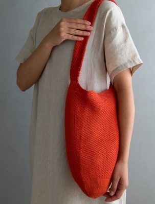 Knit Drawstring Bag + Backpack - Purl Soho, Beautiful Yarn For Beautiful  KnittingPurl Soho