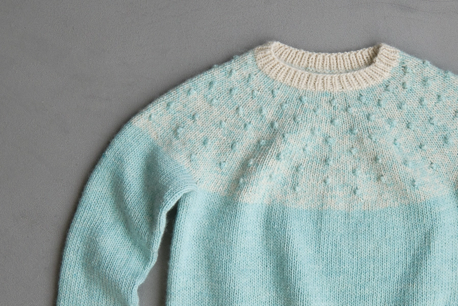 Bobble Yoke Sweater In New Colors | Purl Soho