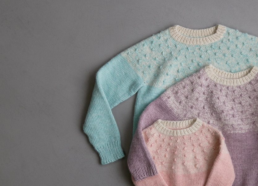 Bobble Yoke Sweater: Now Sized for Kids and Women Too! | Purl Soho