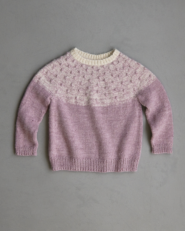 Bobble Yoke Sweater In New Colors | Purl Soho