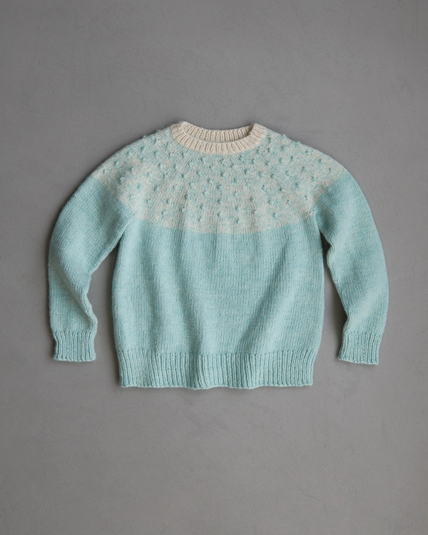 Bobble Yoke Sweater In New Colors | Purl Soho