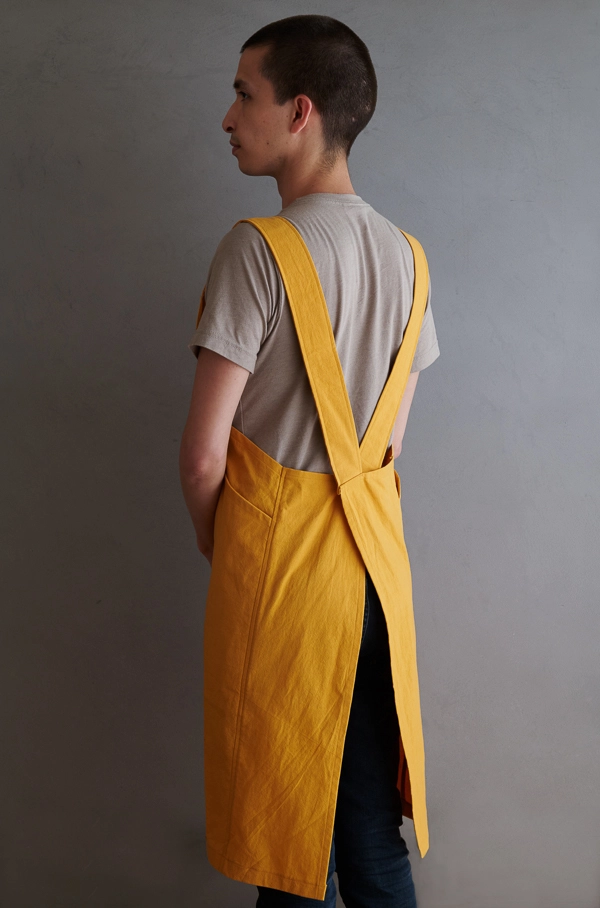 Cross Back Apron In Spectrum Cotton | Purl Soho