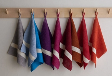 Simple Stripe Washcloth