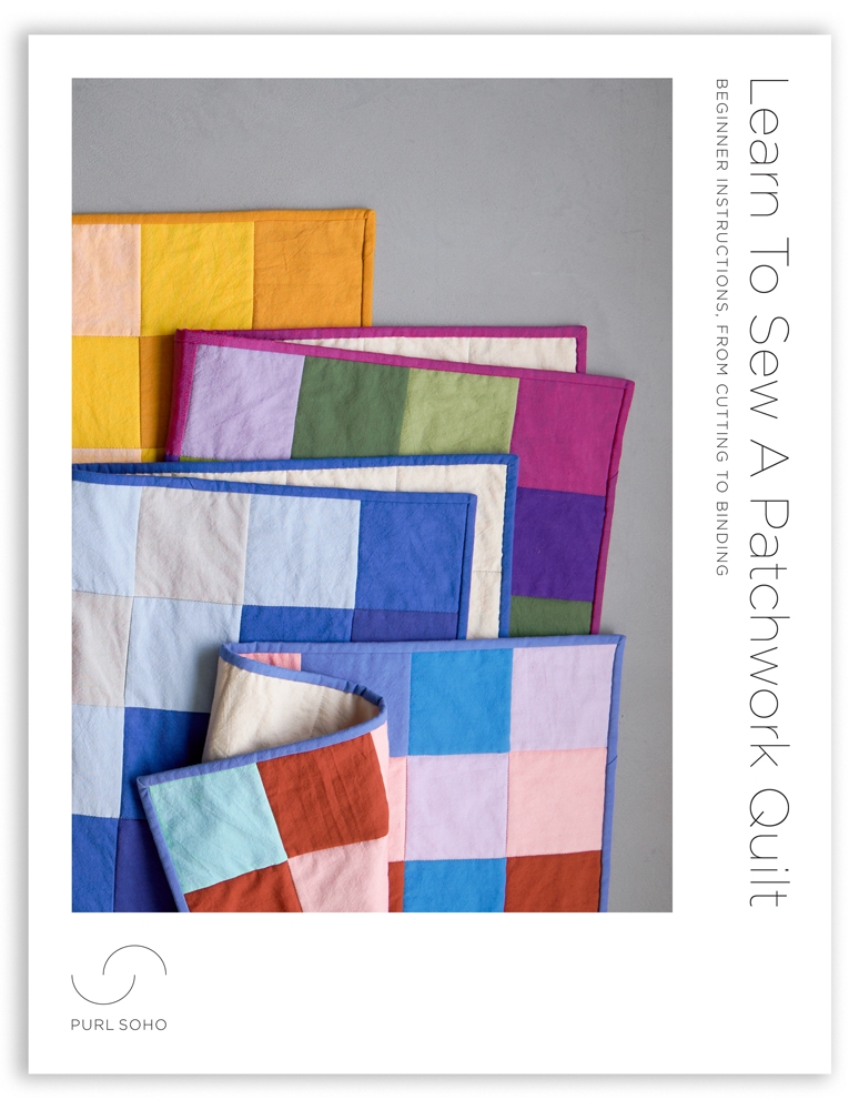 Learn To Sew A Patchwork Quilt In Spectrum Cotton | Purl Soho