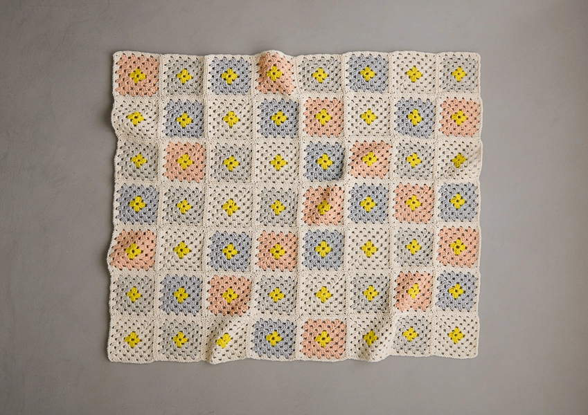 Granny Square Blanket In Cotton Pure | Purl Soho