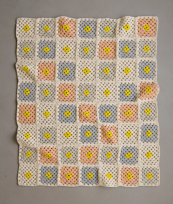 Granny Square Blanket In Cotton Pure - Purl Soho, Beautiful Yarn For  Beautiful KnittingPurl Soho