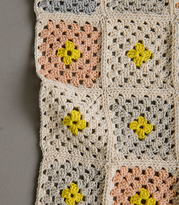 Granny Square Blanket In Cotton Pure - Purl Soho, Beautiful Yarn For  Beautiful KnittingPurl Soho