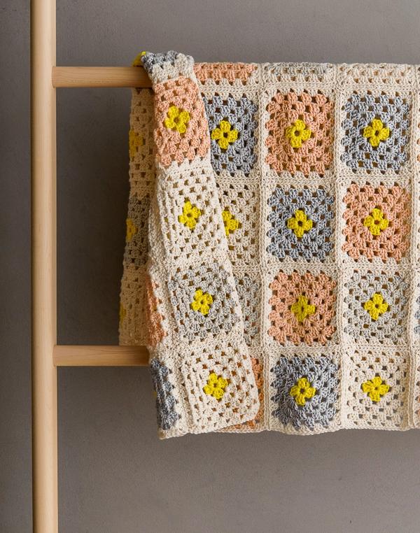 Granny Square Blanket In Cotton Pure | Purl Soho