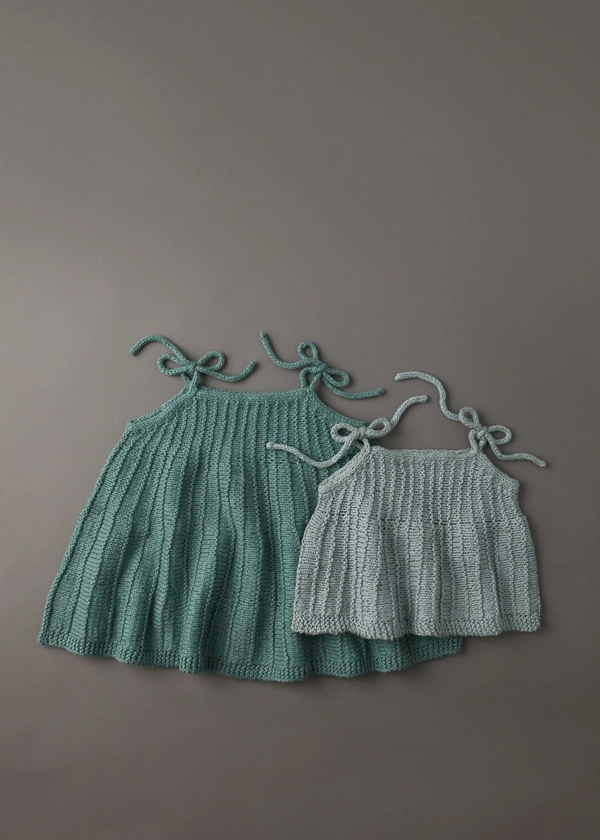 Ainur Berkimbayeva For Purl Soho: Deniz Kabuğu Bebek Gömlek + Elbise | Purl Soho
