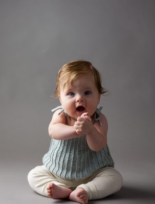 Ainur Berkimbayeva For Purl Soho: Seashell Baby Shirt + Dress | Purl Soho