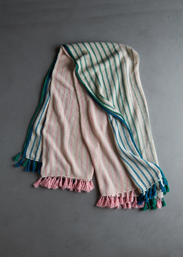 Simple Stripe Washcloth - Purl Soho, Beautiful Yarn For Beautiful  KnittingPurl Soho