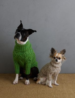 Sole Salvo For Purl Soho: Botanical Yoke Dog Sweater | Purl Soho