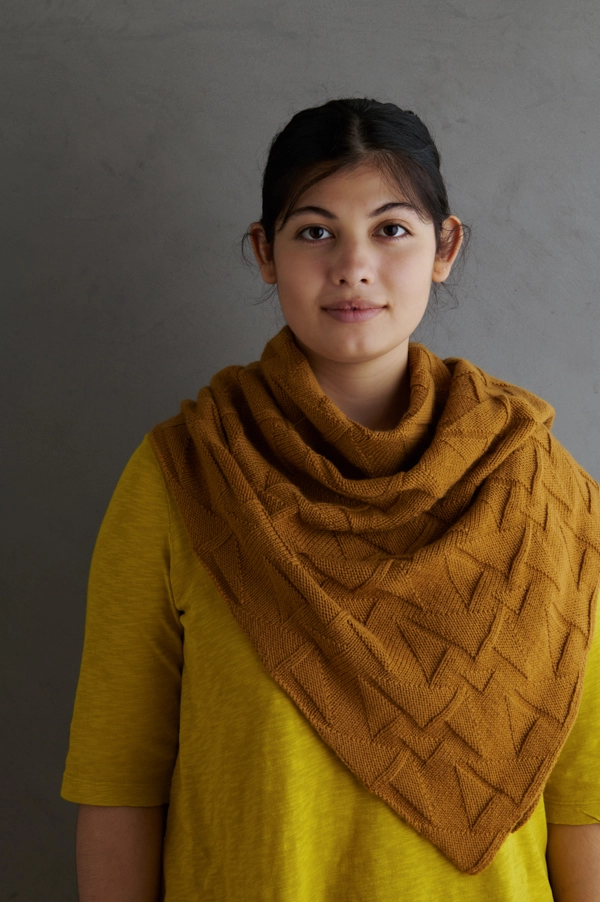 Triangular Triangles Wrap | Purl Soho