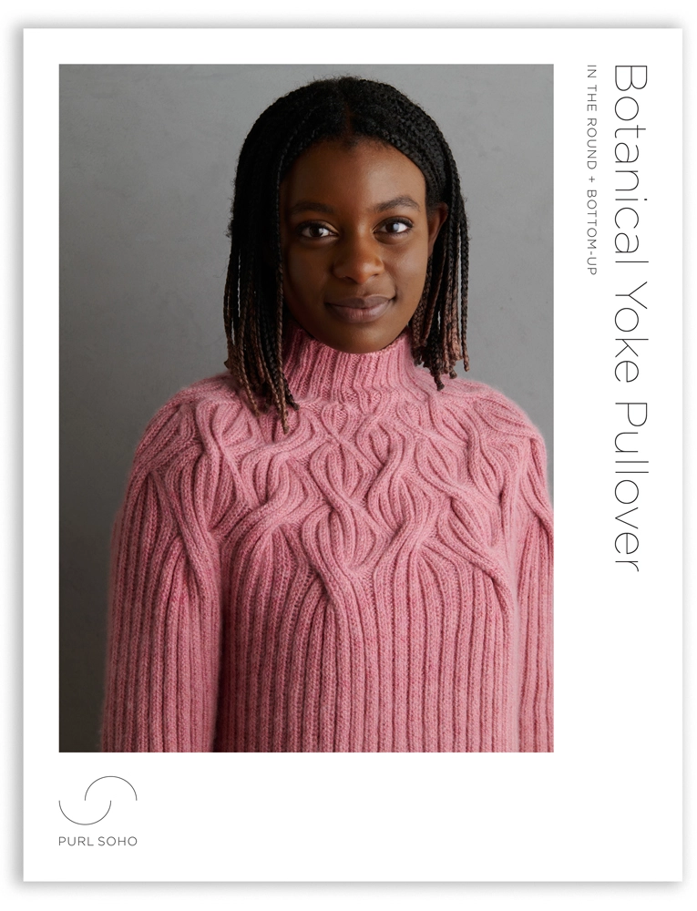 Botanical Yoke Pullover In New Colors | Purl Soho