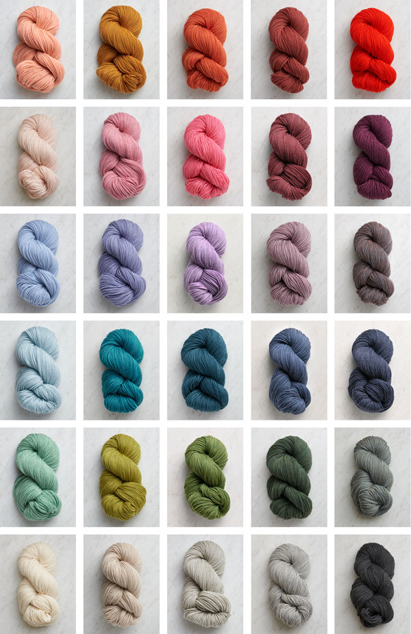 Botanical Yoke Pullover In New Colors | Purl Soho