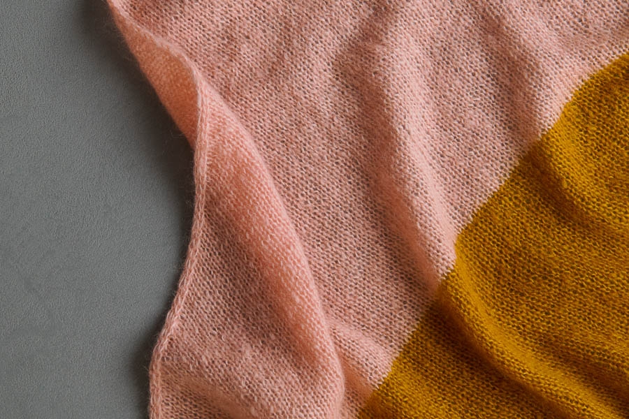 Colorblock Diamond Wrap | Purl Soho