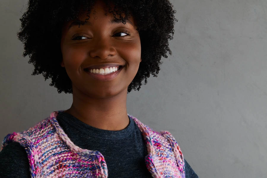 Drift Vest In Lovebird | Purl Soho