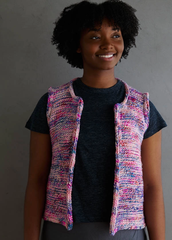 Drift Vest In Lovebird | Purl Soho