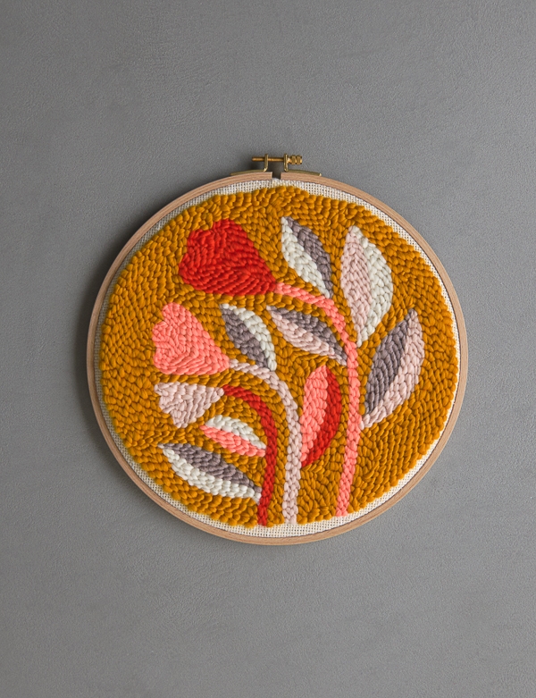 Arounna Khounnoraj For Purl Soho: Punch Needle Flowers | Purl Soho
