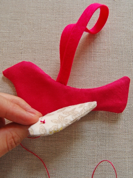 Simple Sewn Bird Ornaments | Purl Soho