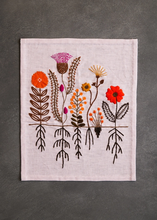 Blooms + Roots Embroidery | Purl Soho