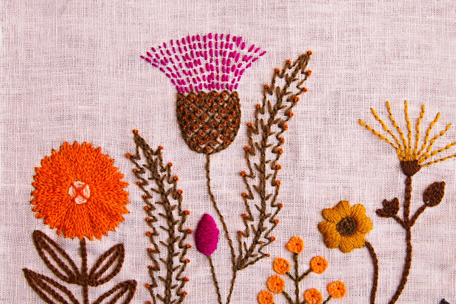 Blooms + Roots Embroidery | Purl Soho