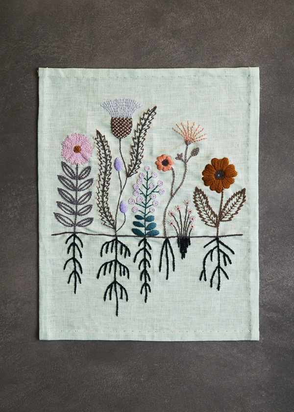 Blooms + Roots Embroidery | Purl Soho