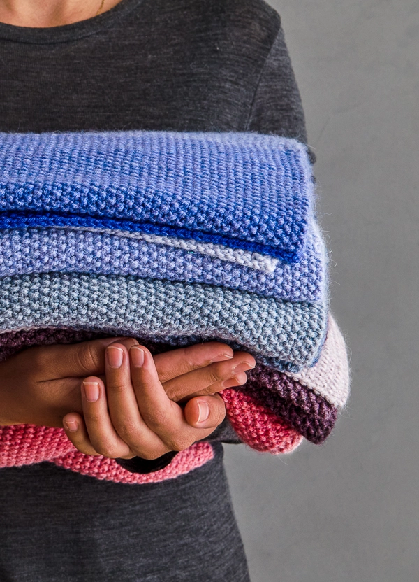 Nine-Note Seed Stitch Wrap | Purl Soho