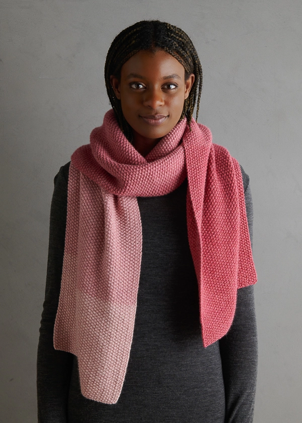 Nine-Note Seed Stitch Wrap | Purl Soho