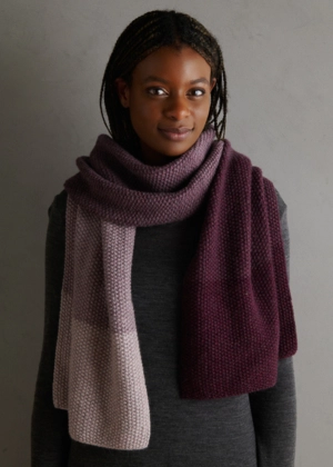 Nine-Note Seed Stitch Wrap | Purl Soho