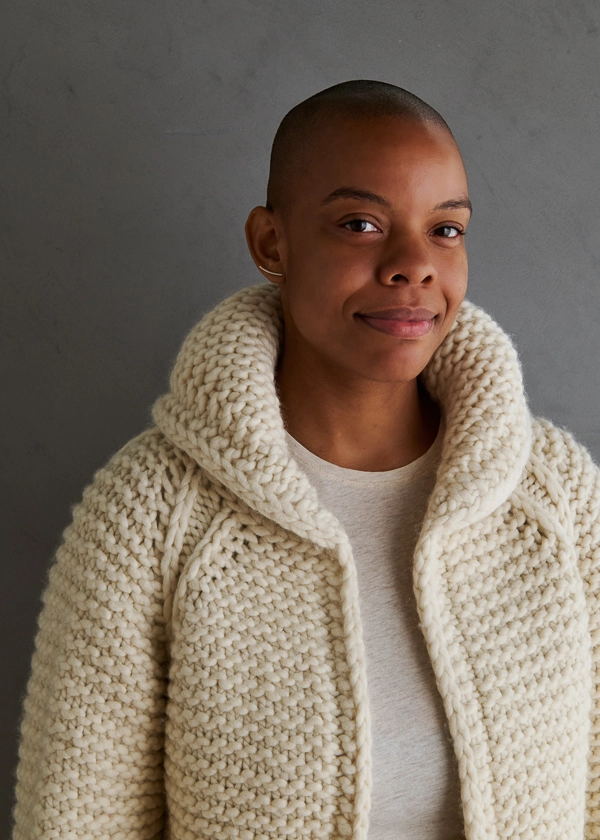 Brandi Cheyenne Harper For Purl Soho: Shawl Collar Jacket - Purl Soho