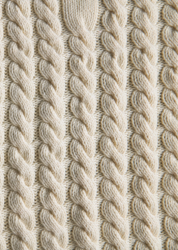 Up + Down Cables Blanket | Purl Soho