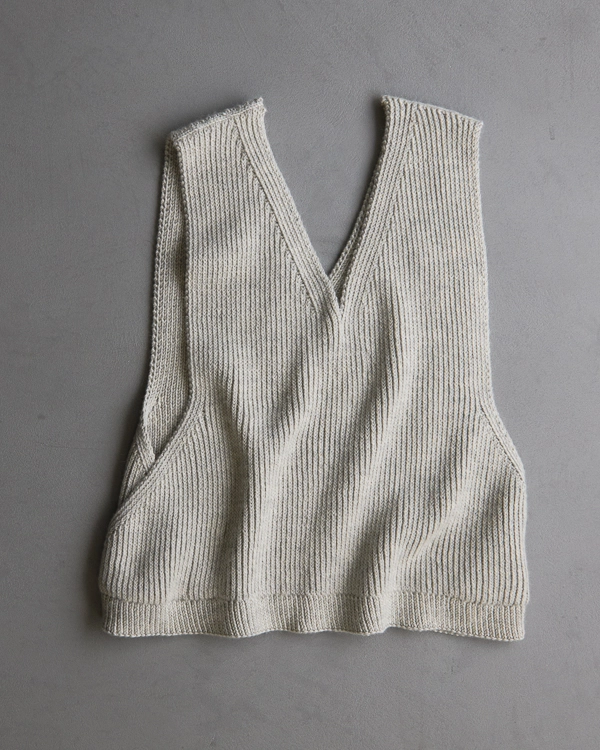 Ainur Berkimbayeva For Purl Soho: Air Mail Vest | Purl Soho