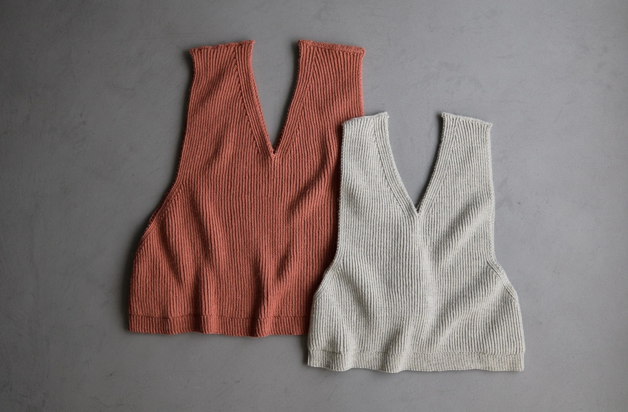 Ainur Berkimbayeva For Purl Soho: Air Mail Vest | Purl Soho