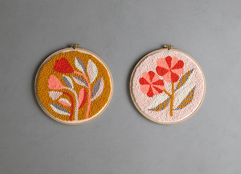 Arounna Khounnoraj For Purl Soho: Punch Needle Flowers | Purl Soho