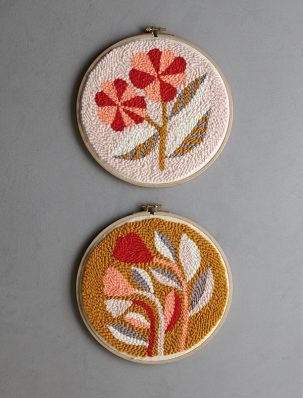 Arounna Khounnoraj For Purl Soho: Punch Needle Flowers | Purl Soho