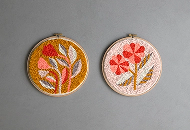 Arounna Khounnoraj For Purl Soho: Punch Needle Flowers