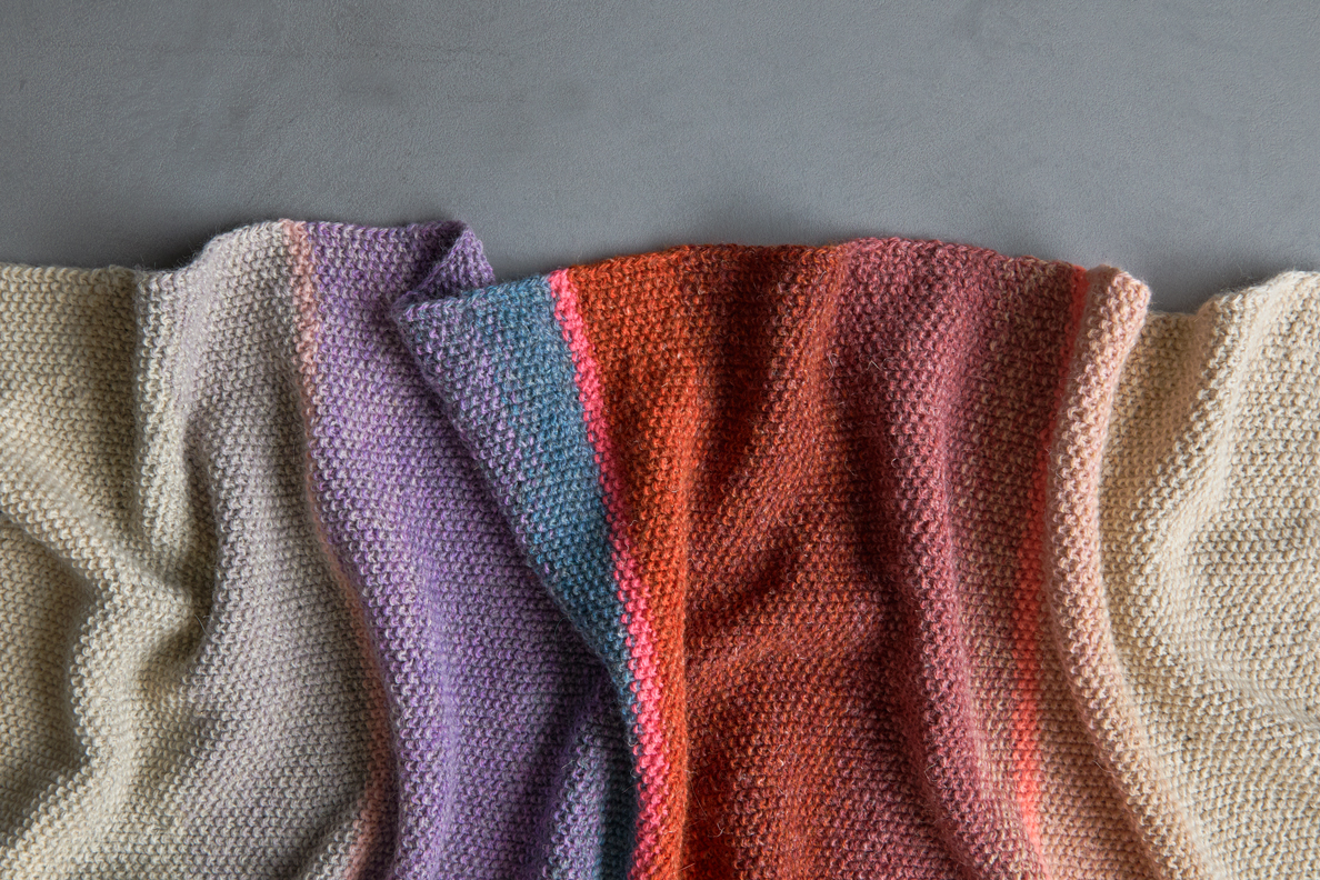 Daybreak Blanket: Free Blanket Knitting Pattern