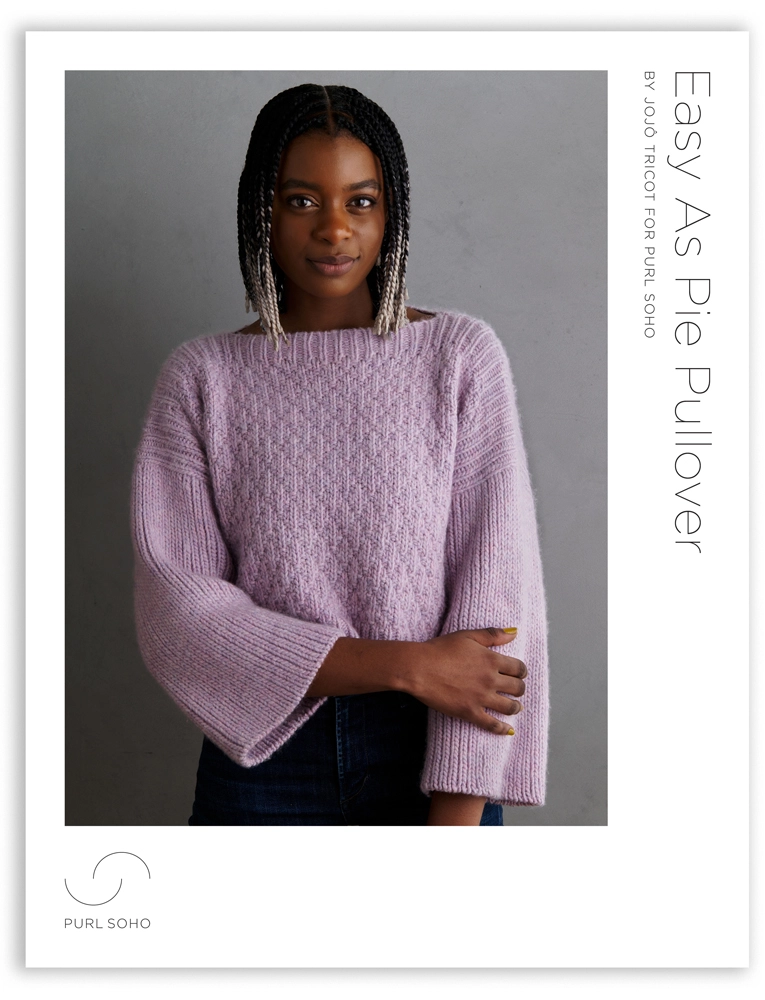 Jojô Tricot For Purl Soho: Easy As Pie Pullover | Purl Soho