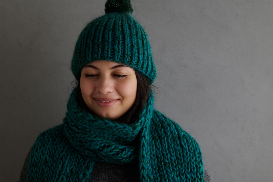 Three-Yarn Scarf For Giving | Purl Soho