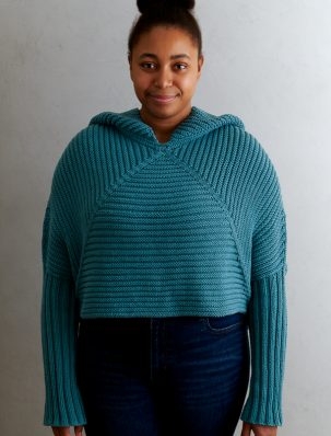 Ainur Berkimbayeva For Purl Soho: Center Point Popover In Tulip Cotton | Purl Soho