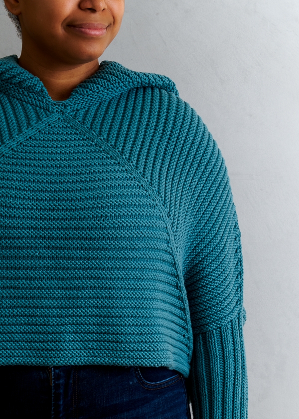 Ainur Berkimbayeva For Purl Soho: Center Point Popover In Tulip Cotton | Purl Soho