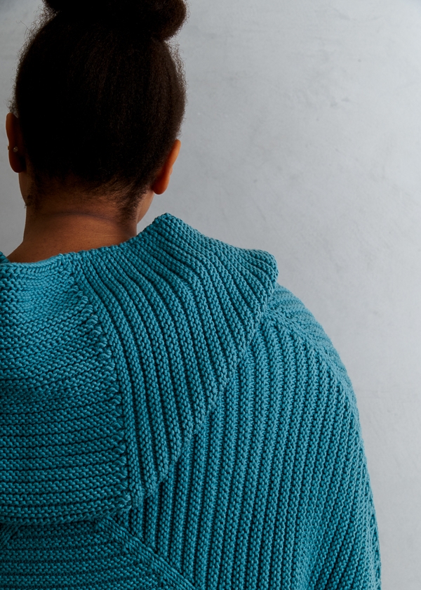 Ainur Berkimbayeva For Purl Soho: Center Point Popover In Tulip Cotton | Purl Soho