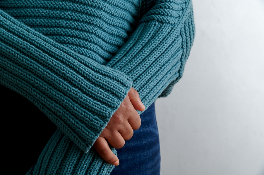 Ainur Berkimbayeva For Purl Soho: Center Point Popover In Tulip Cotton | Purl Soho
