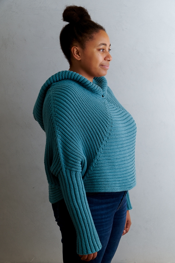 Ainur Berkimbayeva For Purl Soho: Center Point Popover In Tulip Cotton | Purl Soho