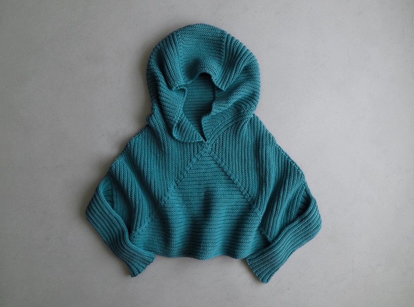 Ainur Berkimbayeva For Purl Soho: Center Point Popover In Tulip Cotton | Purl Soho