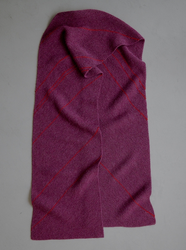 Diagonal Pinstripe Scarf | Purl Soho