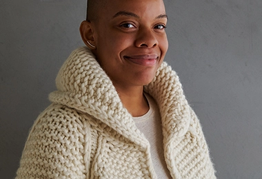 Brandi Cheyenne Harper For Purl Soho: Shawl Collar Jacket
